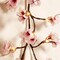 6FT Lighted Cherry Blossom Christmas Garland with Timer 48 LED Fairy Lights